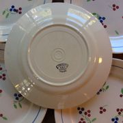 Set of 9 plates and 9 dessert plates Lunéville