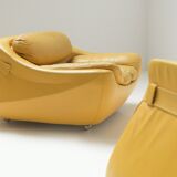 Carrera lounge chairs by Decursu De Pas D’Urbino Lomazzi for BBB Bonancina