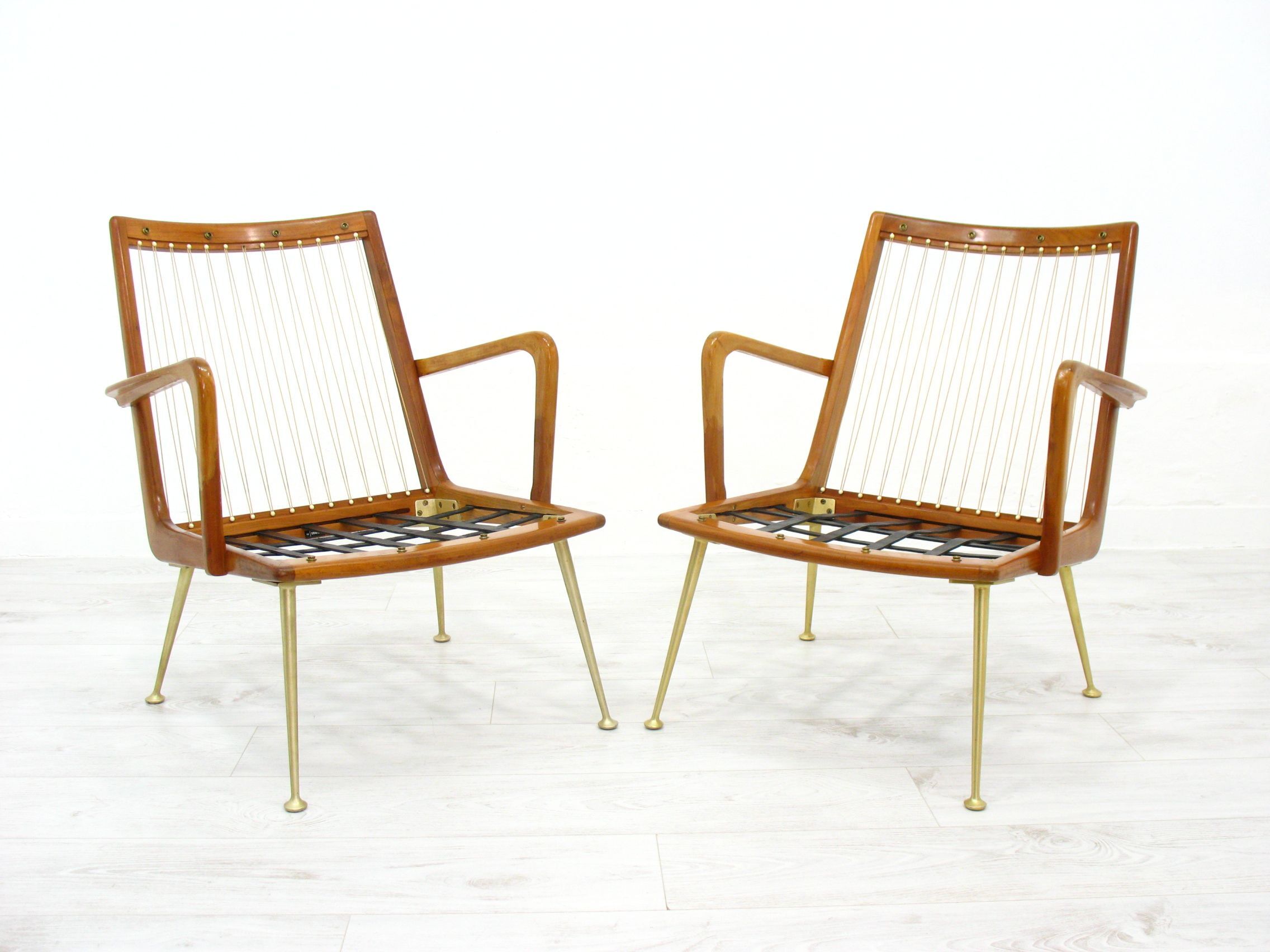 Armchairs by Hans Mitzlaff for Eugen Schmidt, Germany, 1950