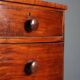 Commode ancienne en acajou 4 tiroirs Italie XIXe siècle