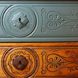Commode ancienne, Espagne, XIXe siècle