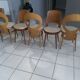 Suite of 6 chairs Baumann model Mondor and Seagull 1960