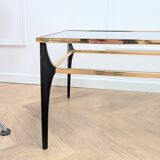 Table basse moderniste en verre