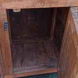 Antique wooden sideboard with 4 doors
