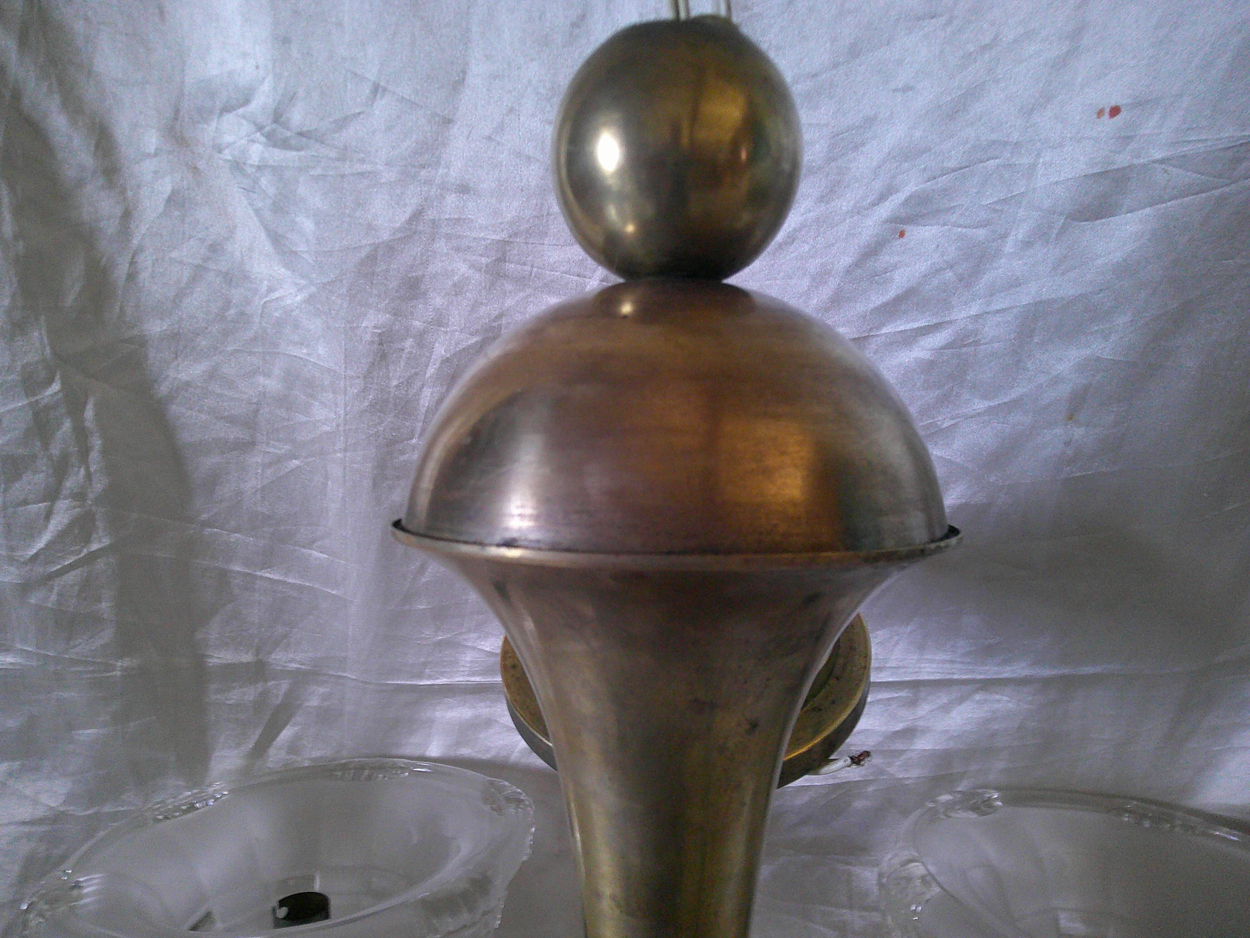 Art Deco chandelier from the 40s