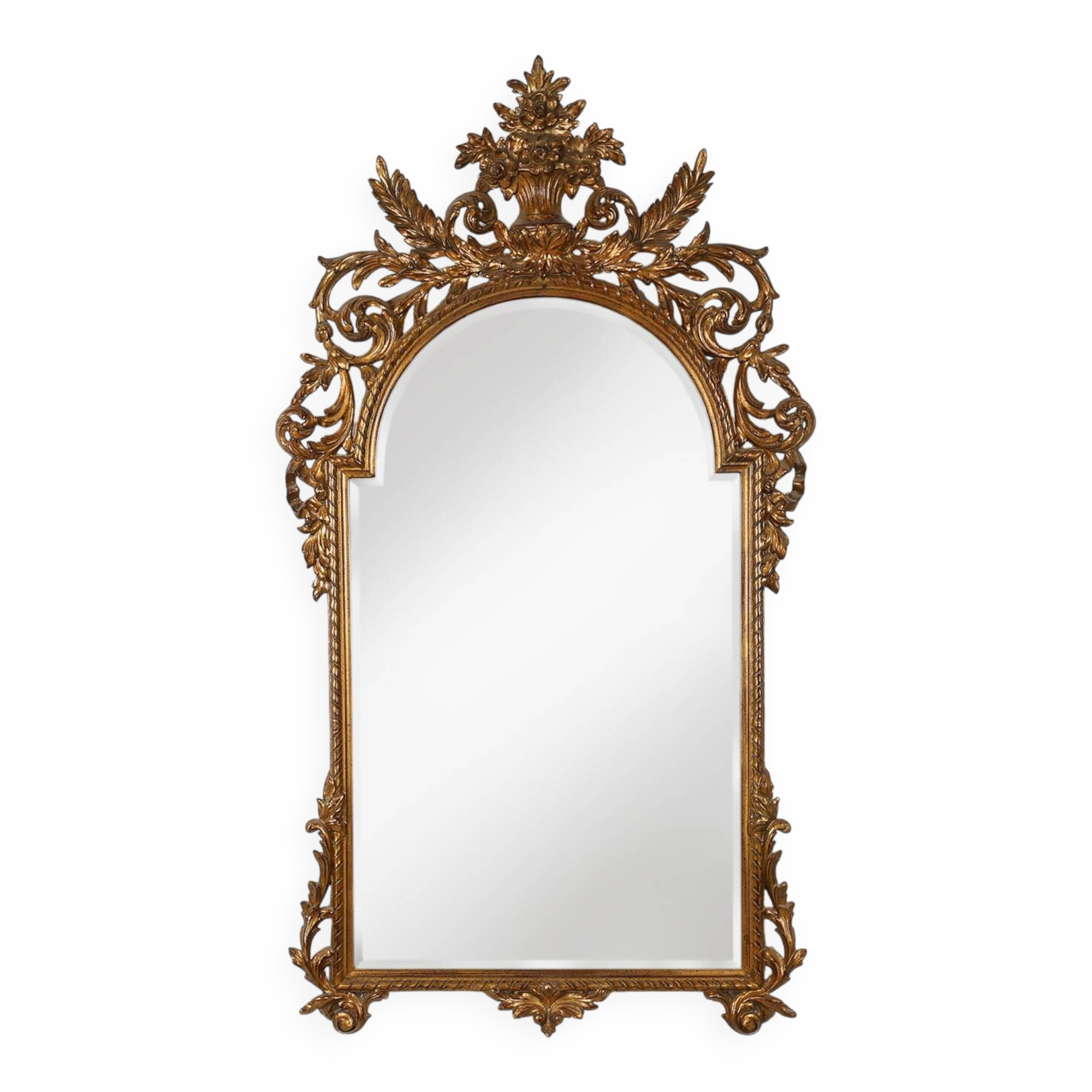 20th Century large Baroque Mirror by Deknudt, Belgium