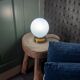 Vintage globe lamp