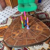 “Les clefs” tripod coffee table