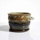 Large glazed stoneware vintage Japanese-style mug signed from the 90s-2000s.