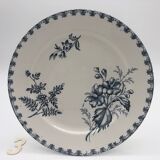 6 Dessert plates "Sarreguemines" Vega model