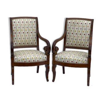 Pair of armchairs