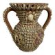 Shell vase folk art