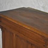 Old solid oak counter shop checkout