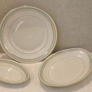 3 antique dishes SFP porcelain France