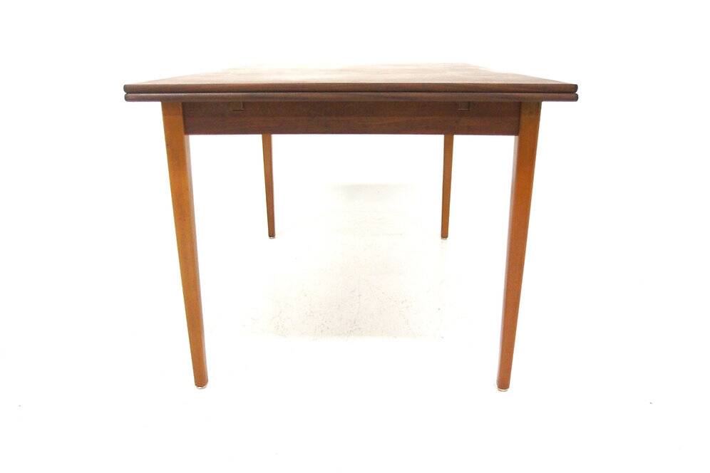 Teak "wallet" dining table, Sweden, 1960s