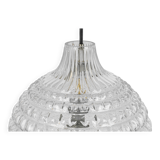 Stunning crystal glass pendant, Peill & Putzler, Germany, 1970s