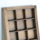 Wooden printing locker