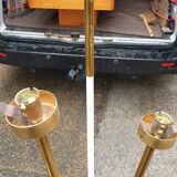Paire de lampadaire 3 feux vintage