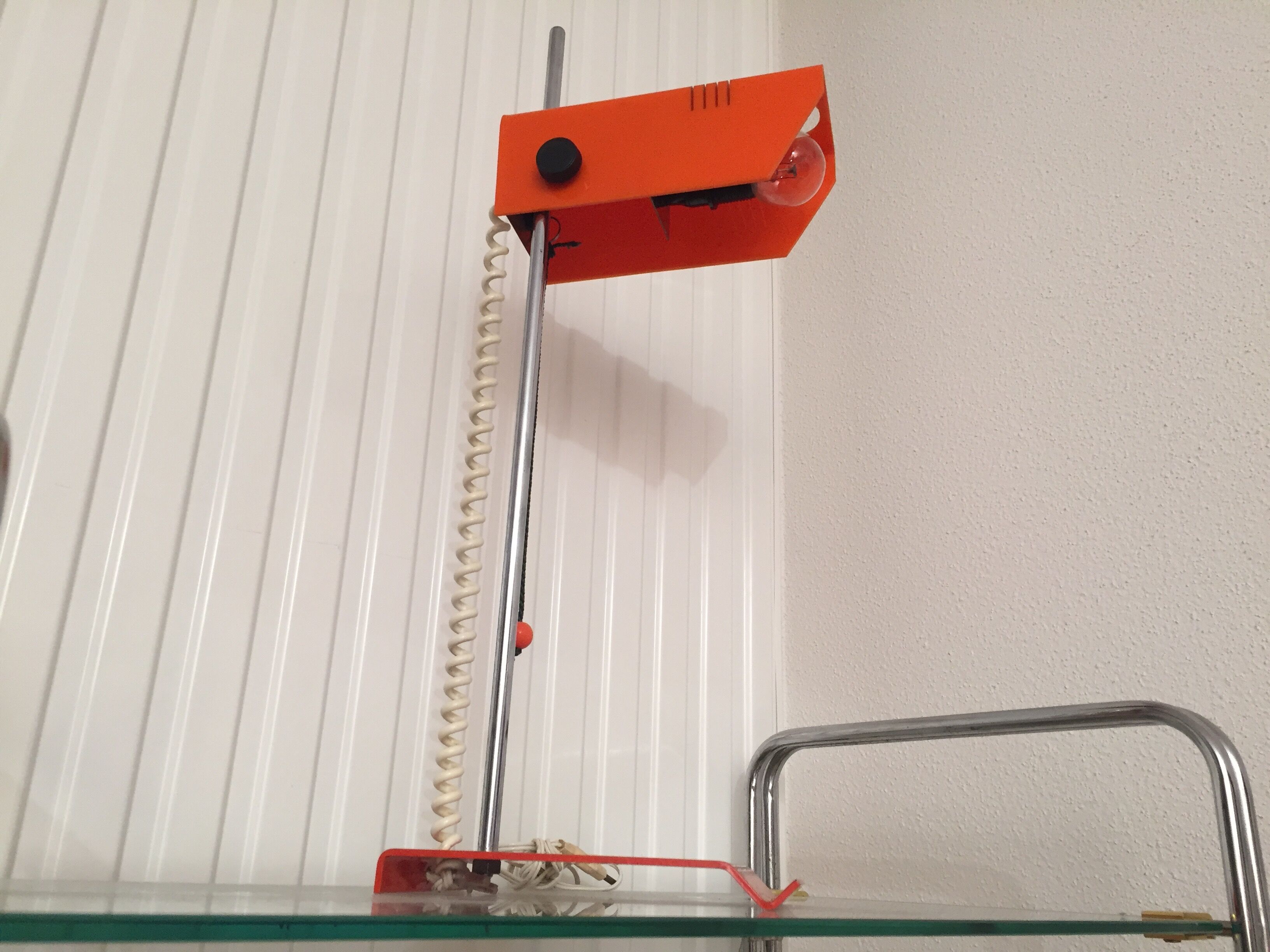 Vintage space age lamp the 1970