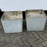 Pair of Square Planters