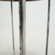 1940s Bauhaus Chrome Dining Table by Robert Slezak