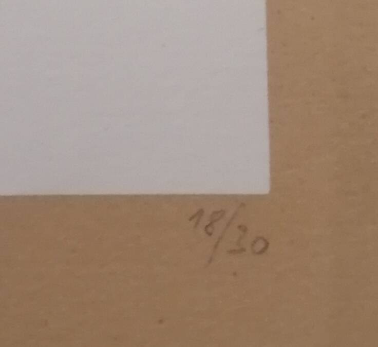 André Masson (1896–1987) – The Reader, original signed lithograph, Paris