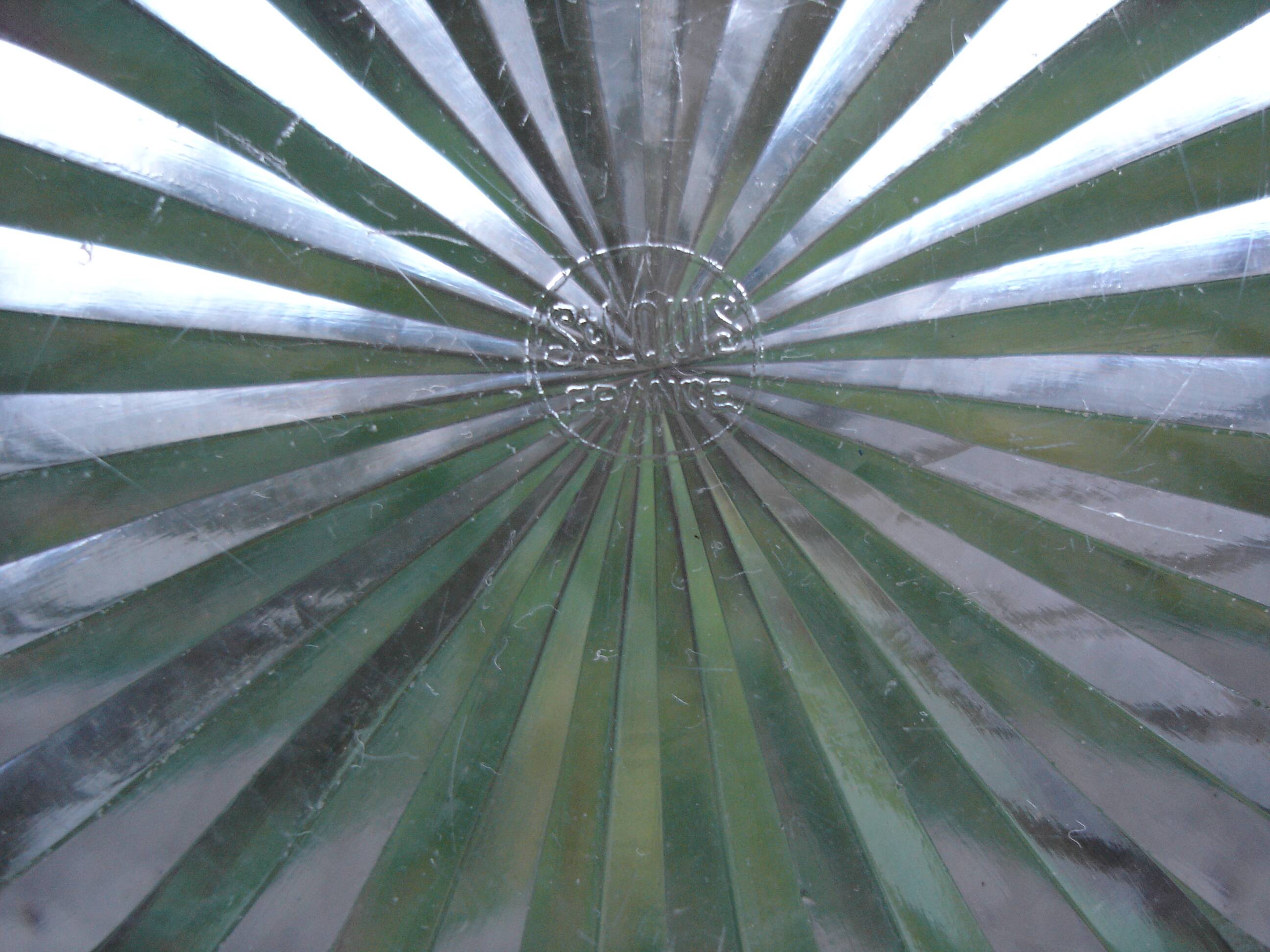 Saint louis crystal salad bowl