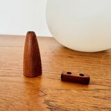 Lampe à Suspension Opaline par Uno et Östen Kristiansson