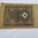 small Handmade wool kilim 44x30cm