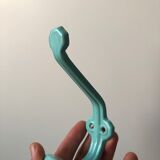 Vintage enamelled metal hook