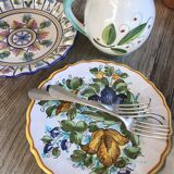 Flower plate to hang