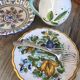 Flower plate to hang