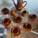 Mid-century coffee service Poland 1960