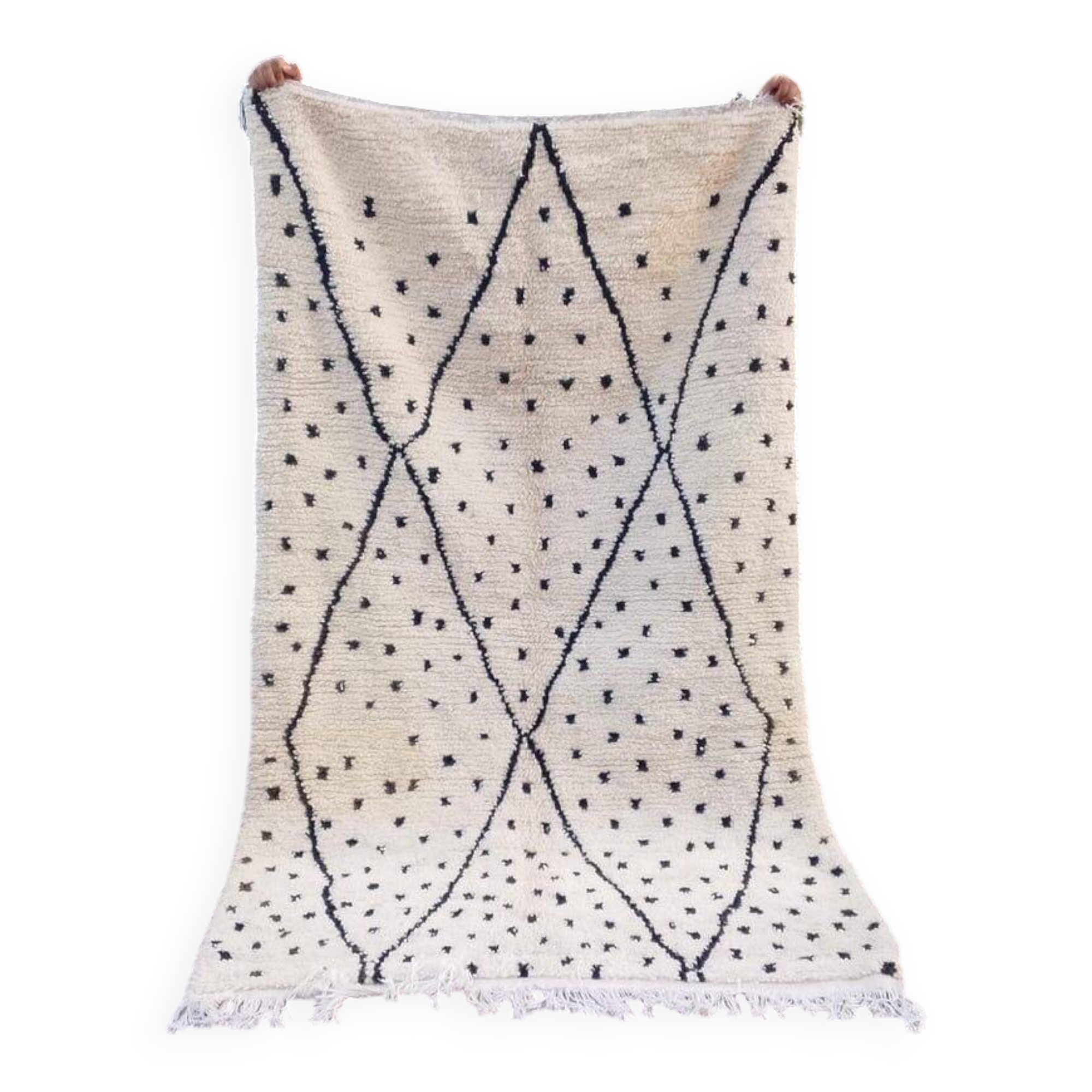 Traditional handmade Berber rug size 150 x 250 cm