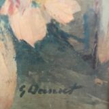 Reproduction? Georges Danset Painting Oil On Canvas Still Life