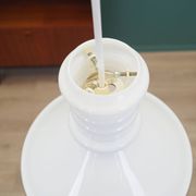 Lampe suspendue, design danois, années 1970, production : Holmegaard