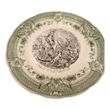 6 assiettes, Napoléon 1er Sarreguemines