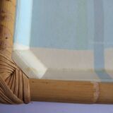 Camaieu fiberglass bamboo tray