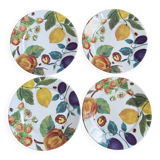 4 Laure Japy Limoges porcelain dessert plates