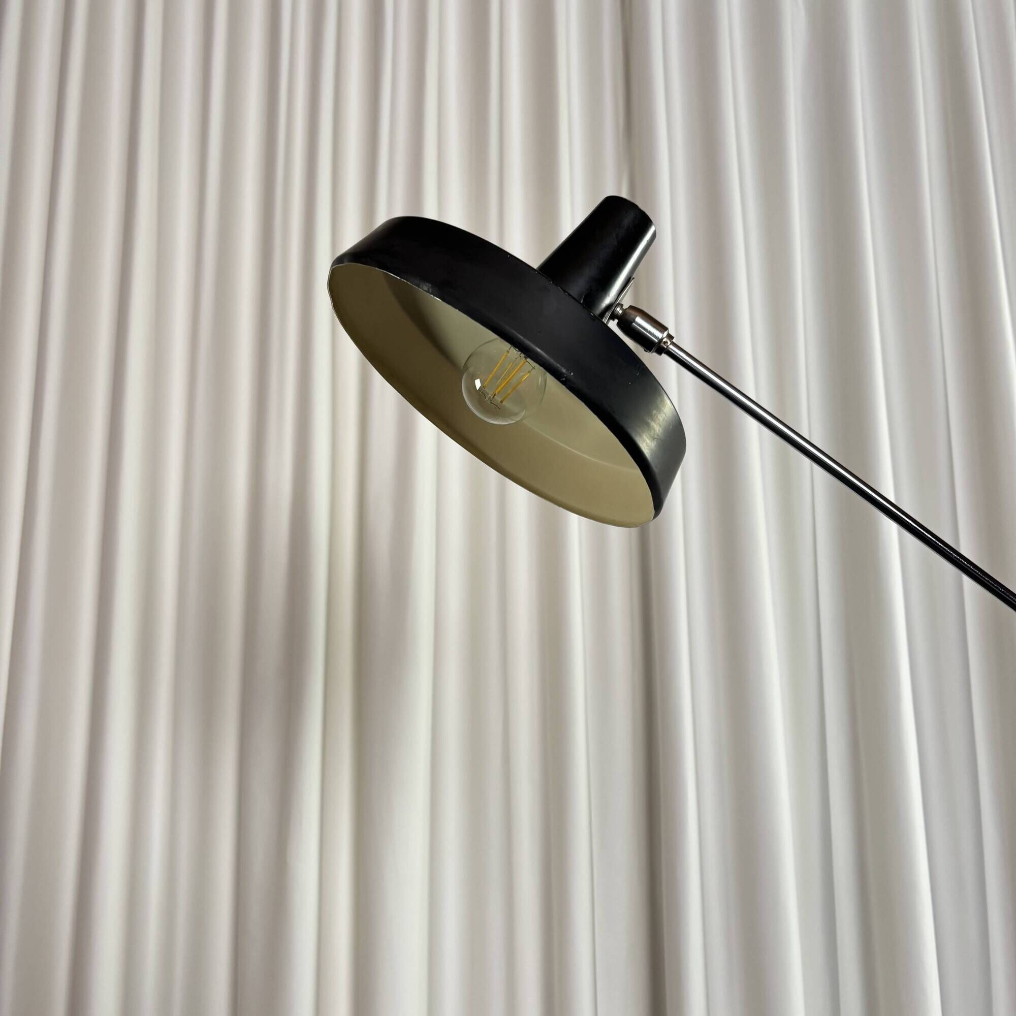 Mid-Century Modern counterweight floor lamp, by Boulanger, Belgium 1960