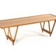 mid century modern Coffee table 'Deinum'  vintage design with magazine rack