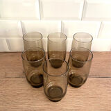 6 Luminarc Tivoli water glasses