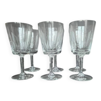6 aperitif glasses