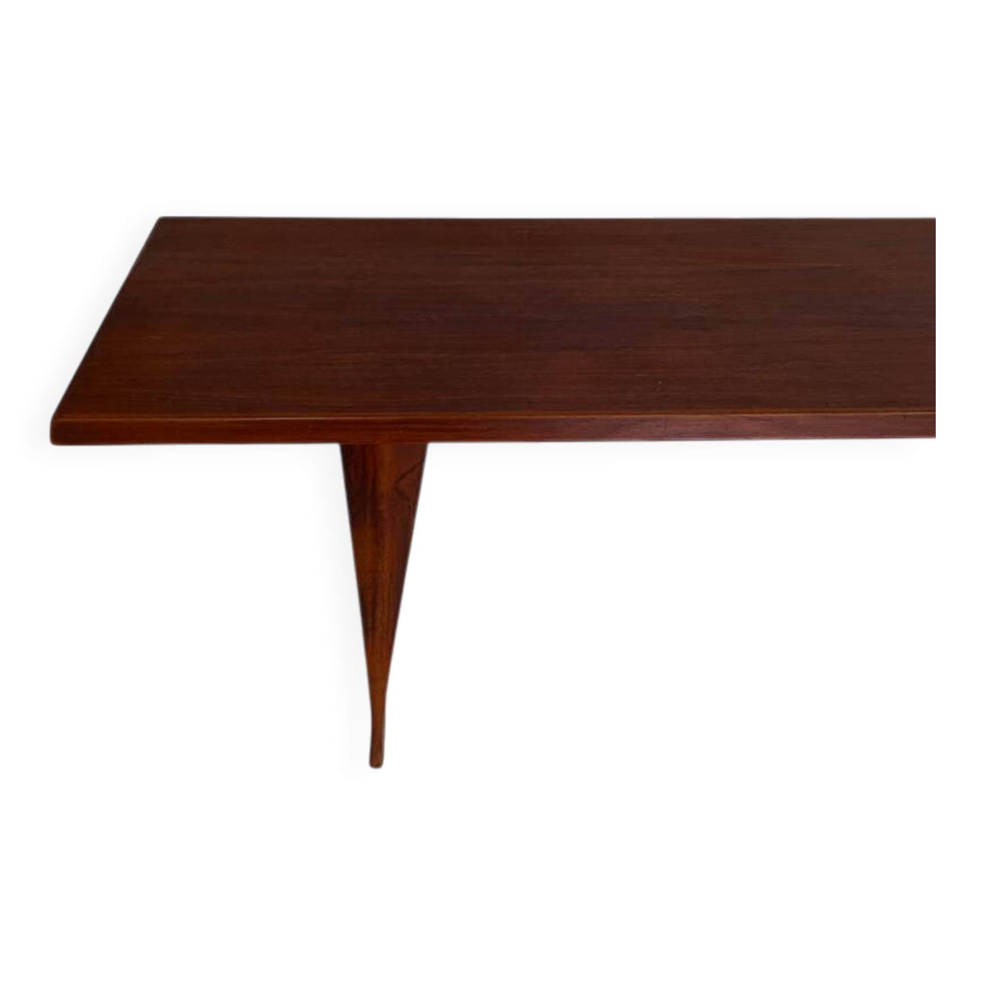 Large teak coffee table