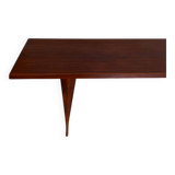 Large teak coffee table