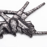 Stoneware Wall Sculpture 1960s