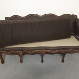 Regency period sofa in oak from the early 18th century