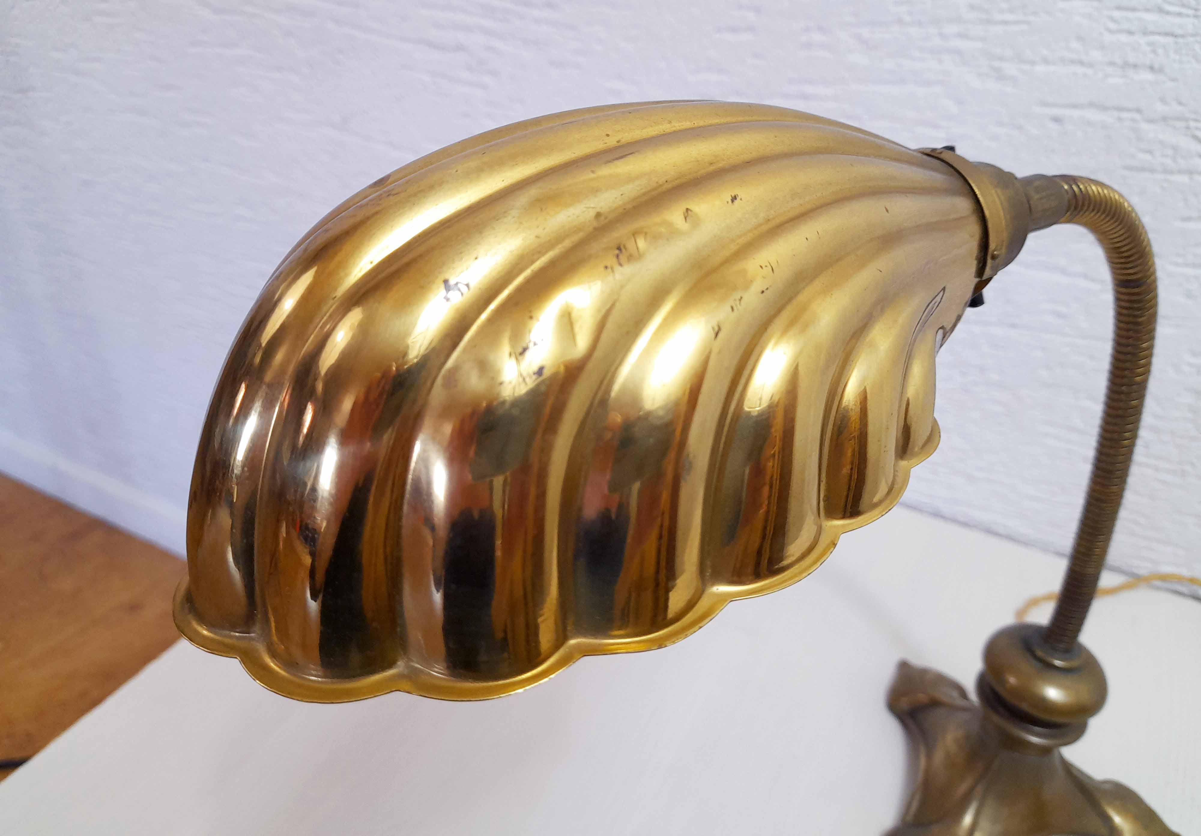 Lampe "coquillage" Art Nouveau