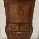 Louis XV style lady's secretary in light wood marquetry, 20th century.