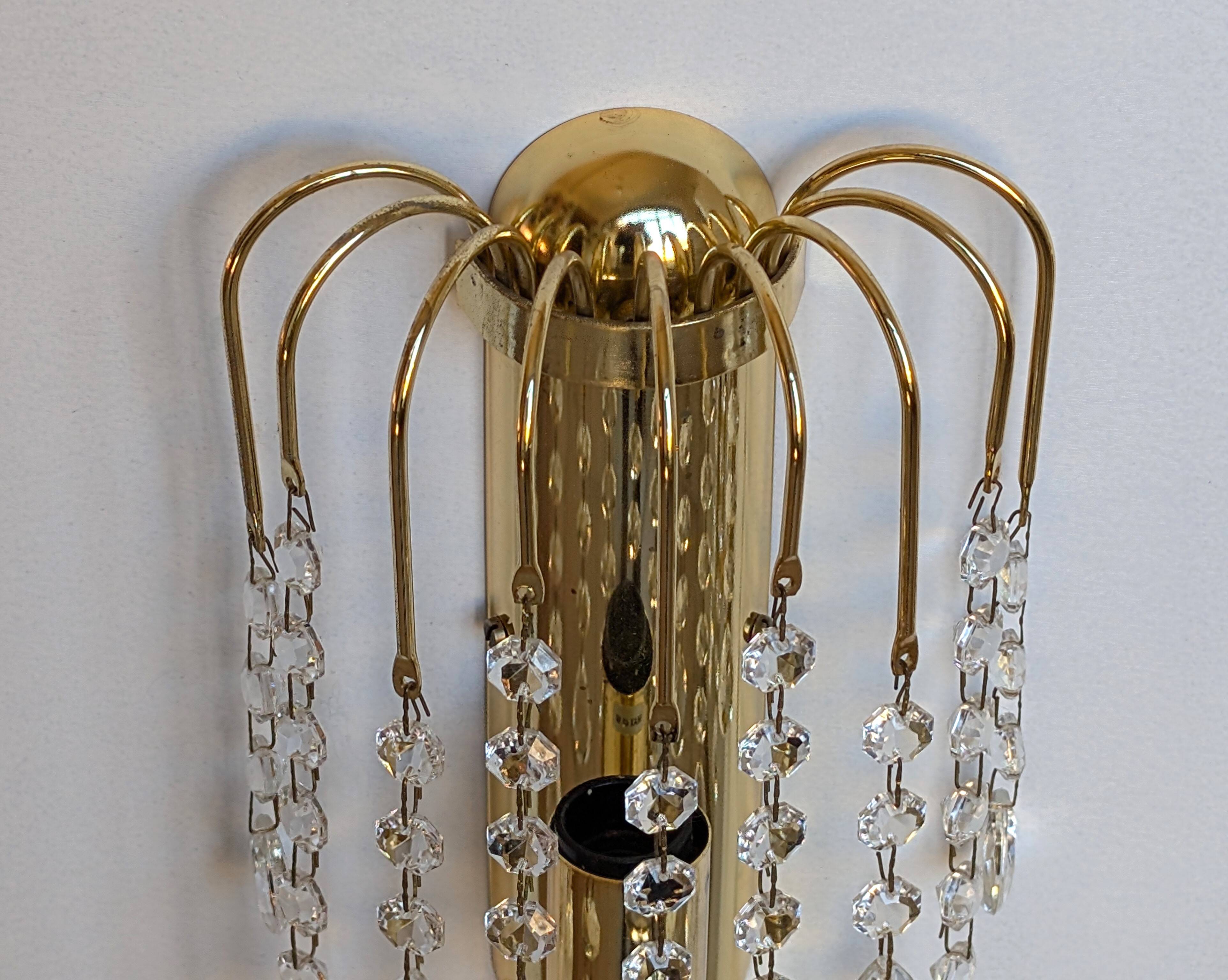 Pair of Italian wall lights